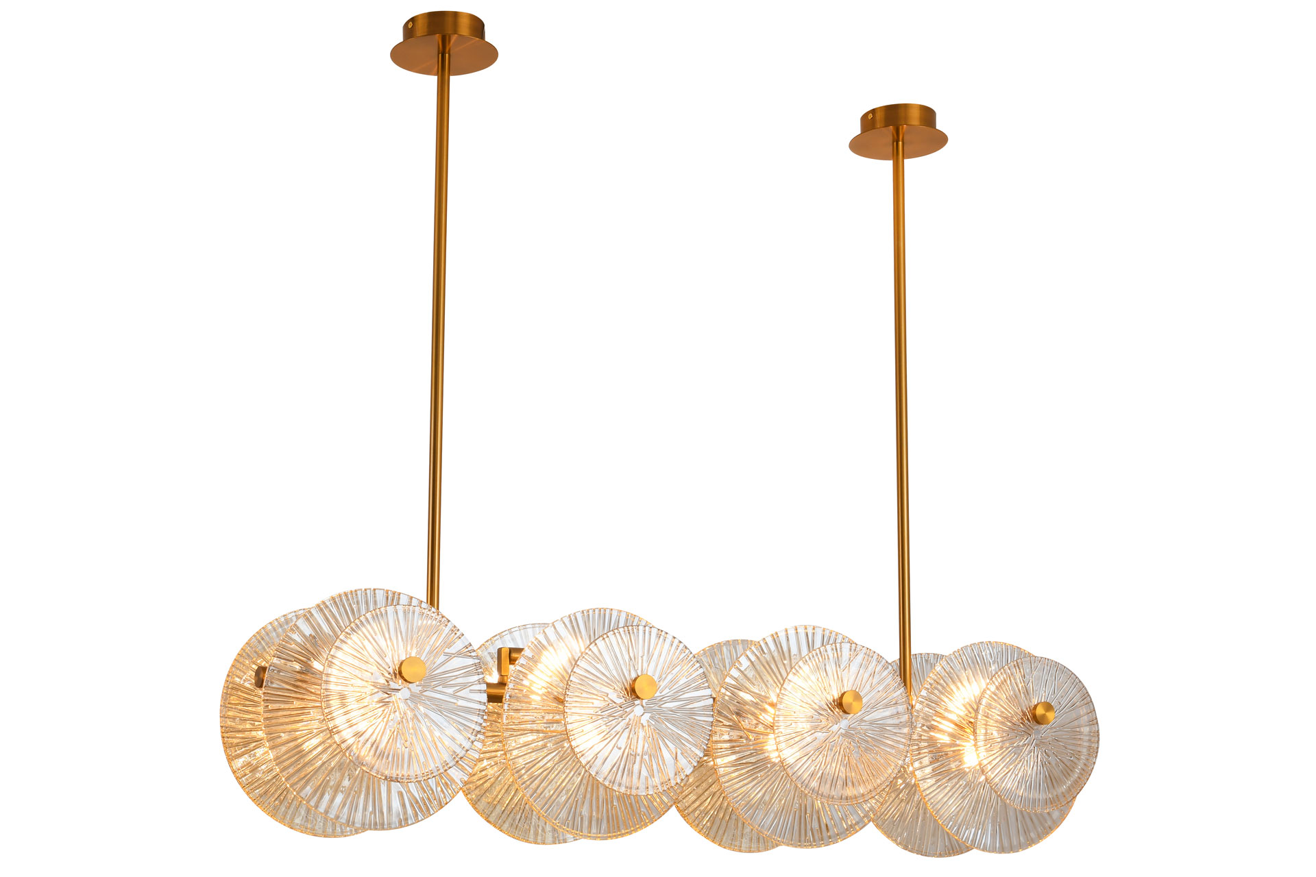 LampaLuce%20Nader%20Modern%20Tasarım%20Camlı%20Led%20Salon%20Avizesi%20Sarı%2010’lu%2060x80cm